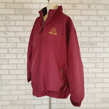 Vintage Charles River Event Staff Minnesota Gophers Football Jacket/Coat Size XXXL 