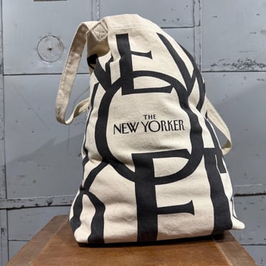 Vintage 90’s  the new yorker magazine art Cotton Tote Bag 