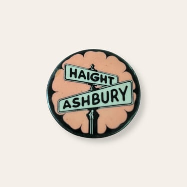 Vintage 1960’s Haight Ashbury Pin