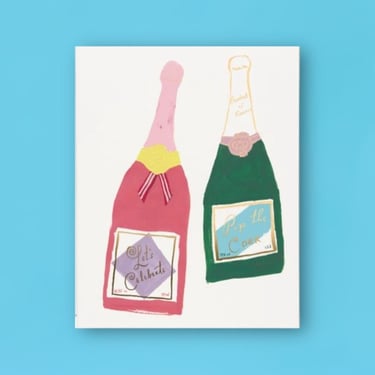 Champagne Congratulations Greeting Card