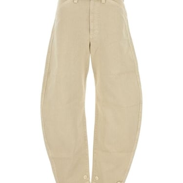 Lemaire Women Sand Denim Jeans