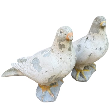 Concrete French Pigeons, Pair