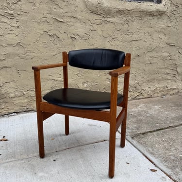 Mid century modern chair Danish modern arm chair mid century desk chair danish modern chair 