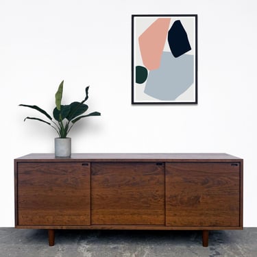 Roosevelt Credenza - Solid Cherry - Teak Stain - IN STOCK 