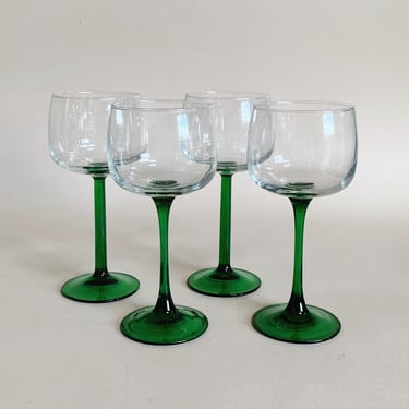 FRENCH WINE GLASSES - S/4 