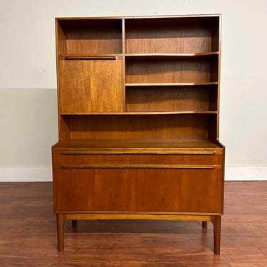 A.H. McIntosh Vintage Teak Bar Cabinet / Hutch