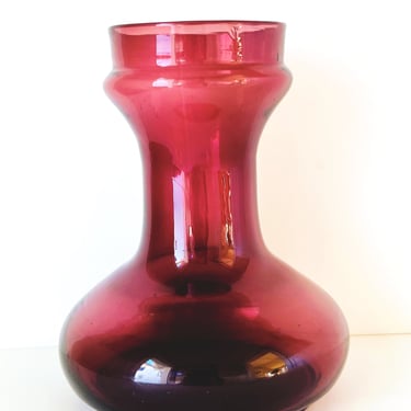 Vintage Glass Bulb Forcer, Amethyst