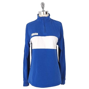 ,vintage 90's half zip athletic shirt (Size: L)