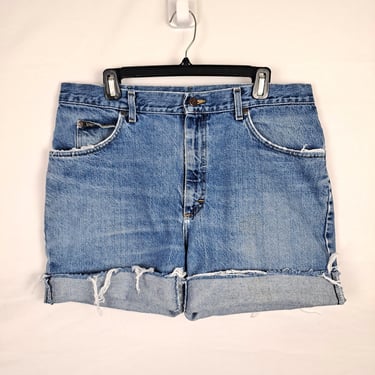 Vintage 90s High Rise Denim Shorts 