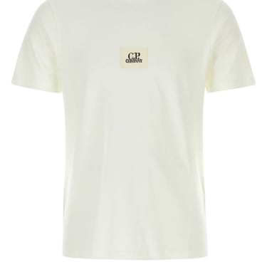 C.P. Company Man White Cotton T-Shirt