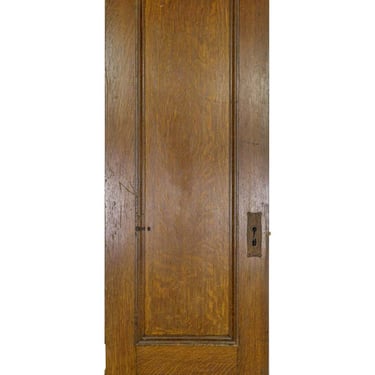 Vintage 1 Full Pane Pine Wood Passage Door 83 x 27.8
