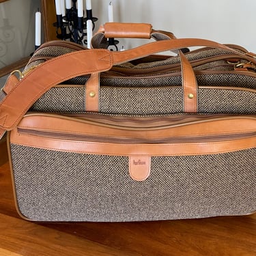 Vintage Hartmann Tweed Carry On Bag 