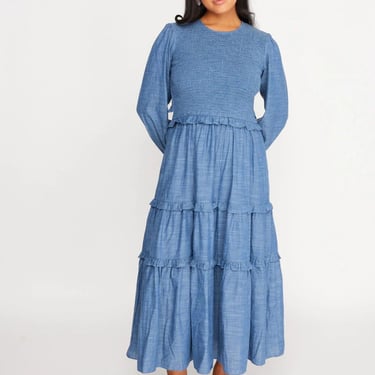 Nell dress, chambray