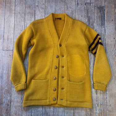 1930s Wool Cardigan Sweater Small Medium 
