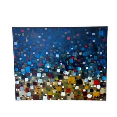 Impressionist Acrylic Painting on Canvas Artist Wess JB240-42