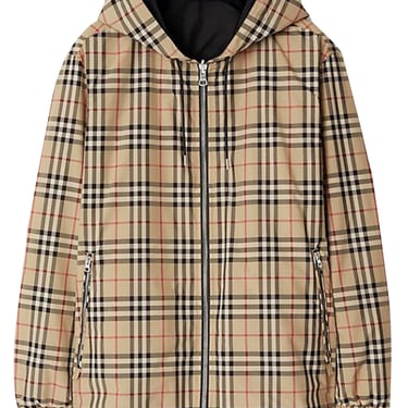 Burberry Men Check Reversible Jacket