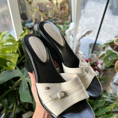 Vintage 2000s Tommy Hilfiger Wedge Sandals