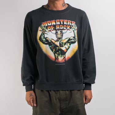 Vintage 1987 Monsters Of Rock Sweatshirt 