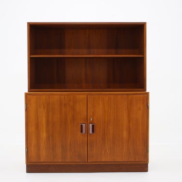 1960s Børge Mogensen Teak Cabinet Bookcase, Denmark / Mid-century / Brown Colour / VIntage Bookcase 