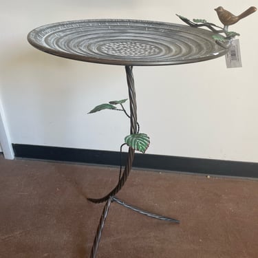 Metal Bird Bath