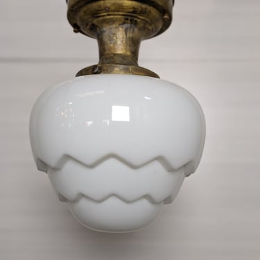 Semi Flush Vintage Art Deco Style Light 8 x 8 x 10