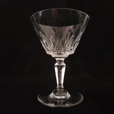 Baccarat 'Carcassonne' Cut Crystal Champagne/Tall Sherbet Glass 5" (Multiple Available)