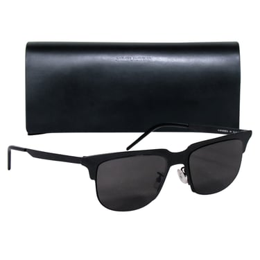 Yves Saint Laurent - Black Metal Slim Sunglasses