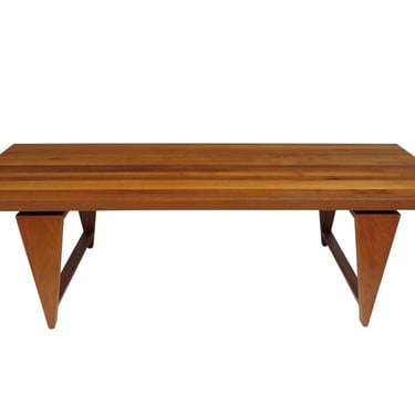 Illum Wikkelso for Mikael Laursen Solid Teak Danish Designed Coffee Table