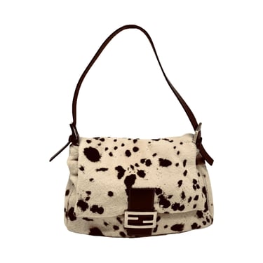 Fendi Cow Print Mamma Baguette