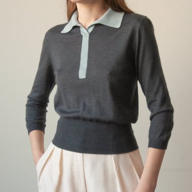 6508t / prada cashmere silk sweater / it 44 
