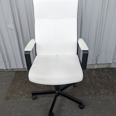 Faux Leather Ikea Office Chair