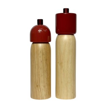 Red & Red Salt & Pepper Grinder