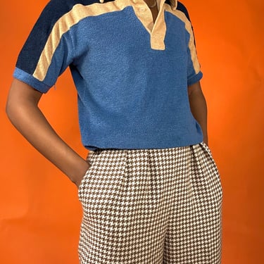 Terry Cloth Short Sleeve Shirt 70s (Sigallo) 