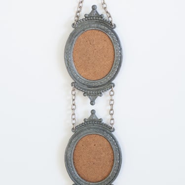 Vintage Ornate Small Picture Frame Duo Italy 