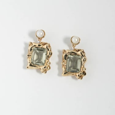 Cornice Drop Earrings - Faris