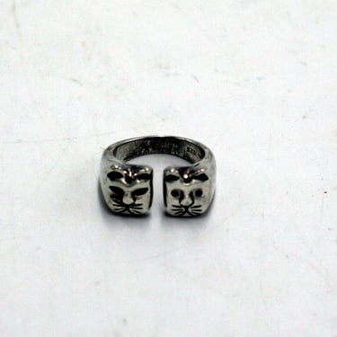 vintage Boma 925 sterling silver cat ring 