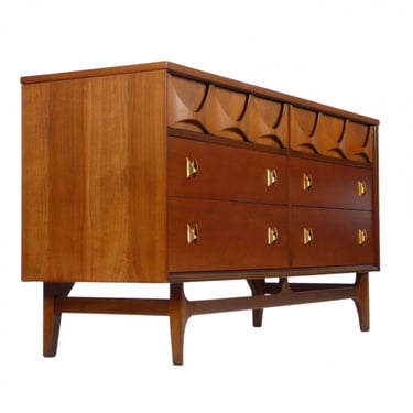 1960s Broyhill Brasilia 6 Drawer Dresser