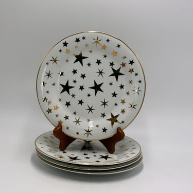 vintage Sakura Star Plates set of four 1997 