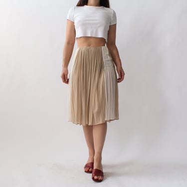 Vintage Breezy Gathered Skirt - W28