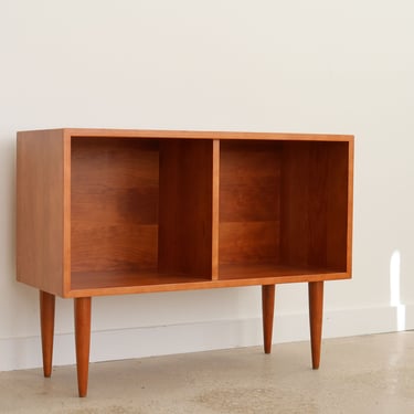 OLLIE - Handmade Mid Century Modern Inspired Record Shelf - Made in USA! 