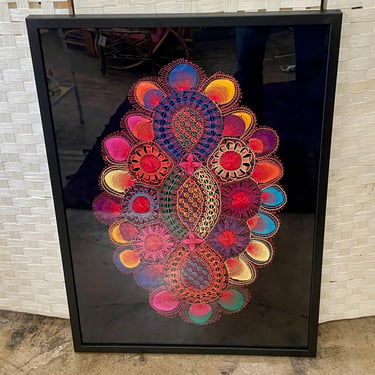 Nanduti Woven Art Framed