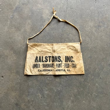 Vintage Ralstons, Inc. Nail Apron Caledonia & Argyle, IL 