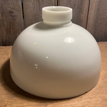 Vintage Milk Glass Shade 10” x 6.25”