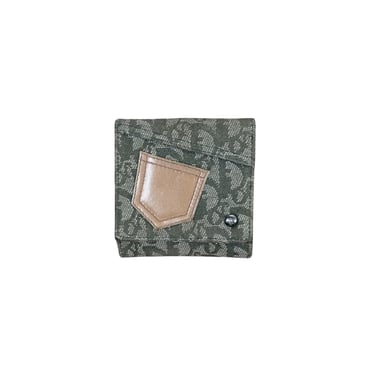 Dior Print Wallet- Consignment