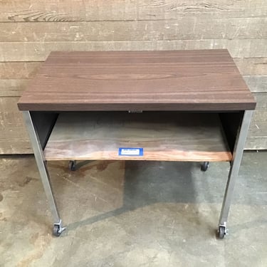 Vintage Rolling Office Desk (Tacoma)