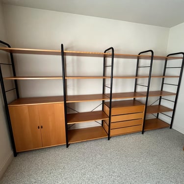Vintage Postmodern 80s IKEA Niklas Modular Shelving Unit | Retro