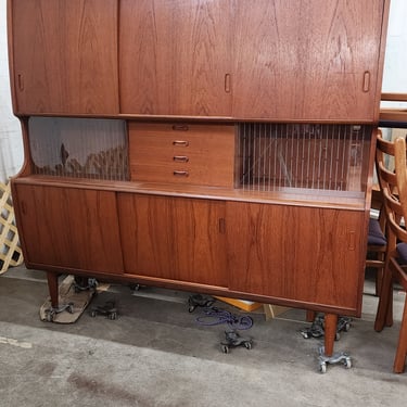 Danish Teak Highboard by Poul Jesdon