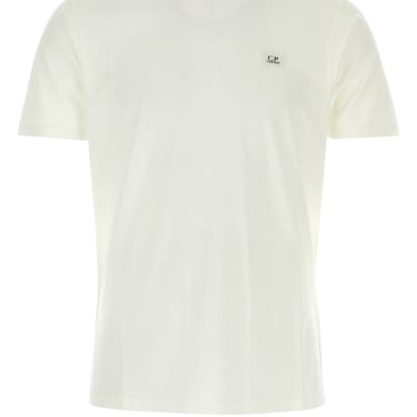 C.P. Company Man White Cotton T-Shirt