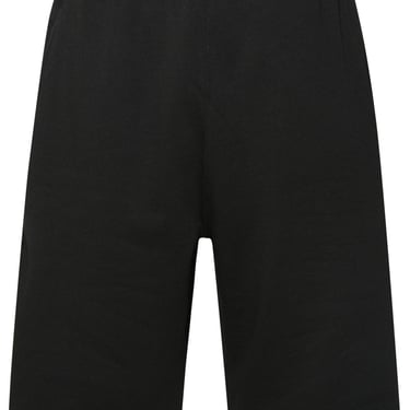 Kenzo Black Cotton Bermuda Shorts Men