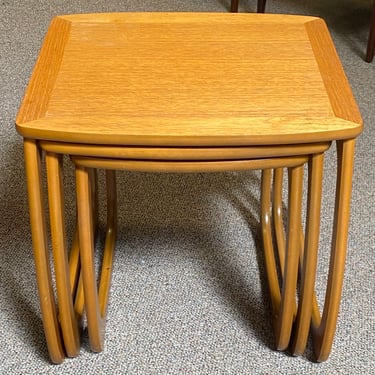 Item #DA123 Vintage Nesting Tables by Nathan 20th c.
